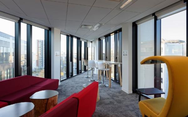 Bureaux à louer à Gennevilliers immeuble labellisé avec terrasse