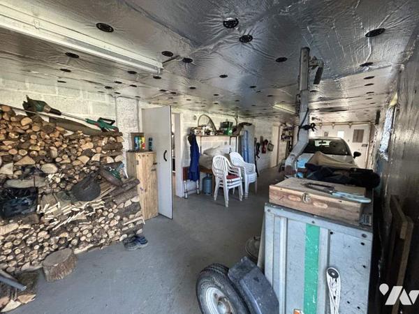 MAISON SUR SOUS SOL, 2 CHAMBRES, TERRAIN