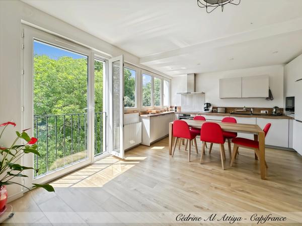 Appartement à vendre, 4 pièces, 66m2 au 2ème étage avec ascenseur, cave et local à vélo