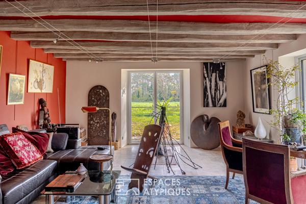 Longère rénovée avec dépendances et piscine