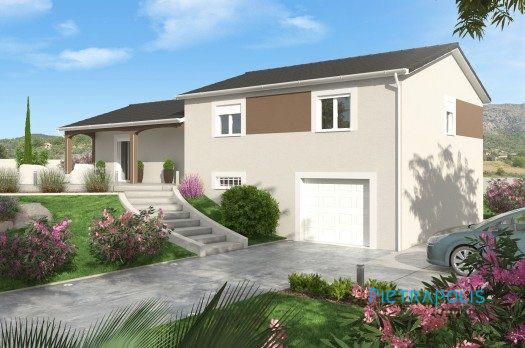 Terrain constructible de 1371 m2 dont environs 500m2 constructible