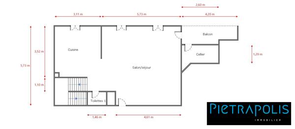 Duplex lumineux et rénové avec goût – Dernier étage avec vue dégagée