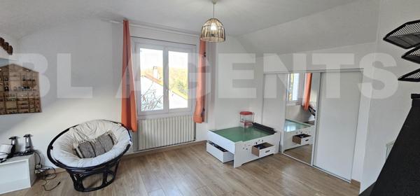 Pavillon 4 chambres avec sous-sol en plein centre ville de Nanteuil les meaux