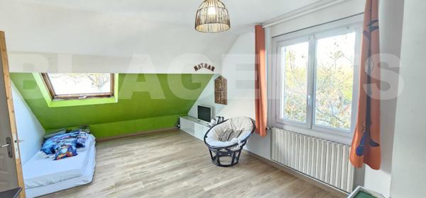 Pavillon 4 chambres avec sous-sol en plein centre ville de Nanteuil les meaux