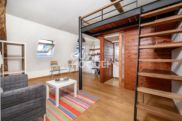 Très beau studio avec espace nuit - Rue La Bruyère 75009