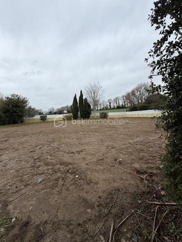 Terrain de 1 077 m²