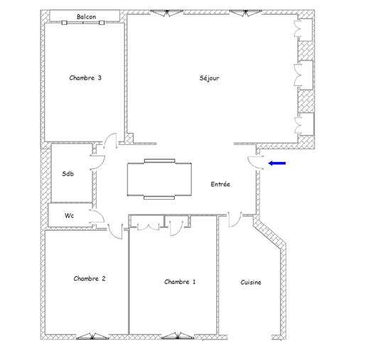 Appartement à vendre 4 pièces 114,82 m² Lyon 6
