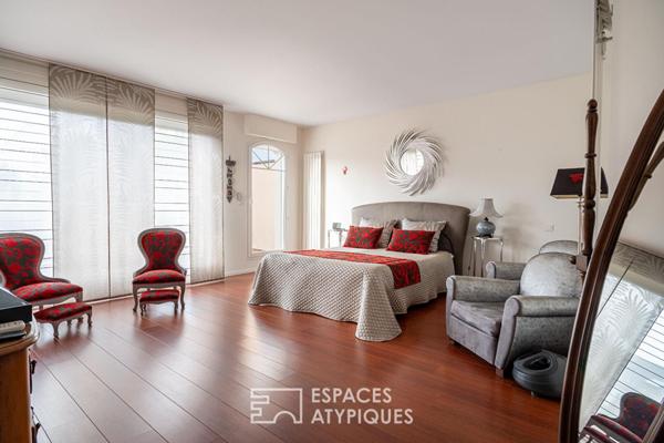 Elégante maison familiale avec piscine, entre volumes et lumières – Nantes Longchamp