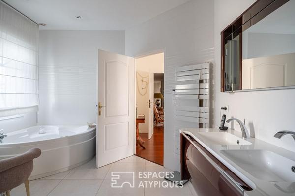 Elégante maison familiale avec piscine, entre volumes et lumières – Nantes Longchamp