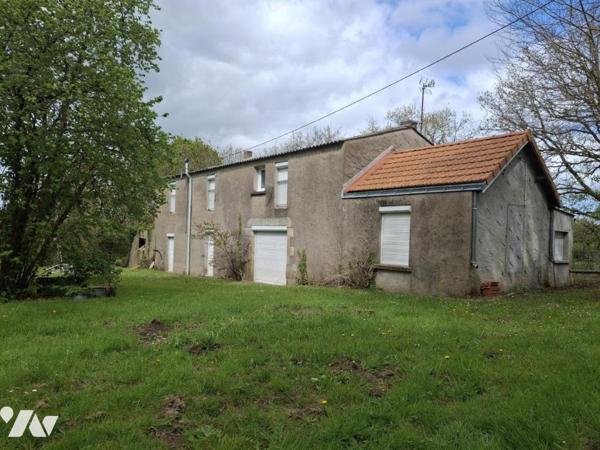 Saint-Herblain La Morlière, maison ancienne sur 2552 m2 de terrain