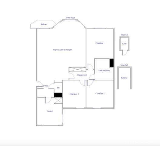 Appartement à vendre 4 pièces 87 m² Suresnes