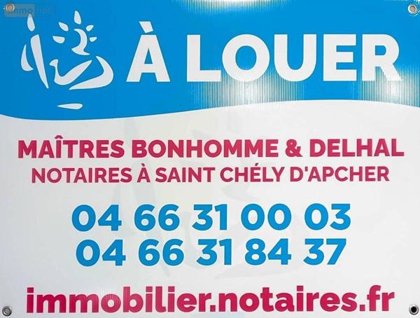 Appartement à louer à Saint-Chély-d'Apcher en Lozère (48200), ref : 48032-L20