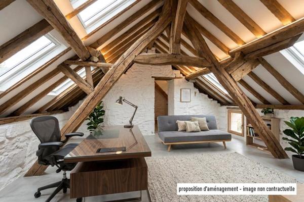 Maison en pierre avec fort potentiel d'aménagement à quelques minutes de Villers-Cotterêts