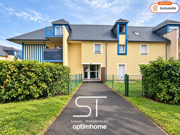 Investissement locatif : T2 de 46 m² avec jardin et garage – Lisieux (14100)