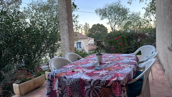 VILLA COMPOSEE D UN T4 ET T2 AVEC TERRASSES JARDIN GARAGE ET CAVE A MANOSQUE