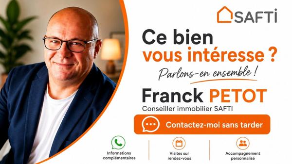 Plain-pied avec beau garage atelier