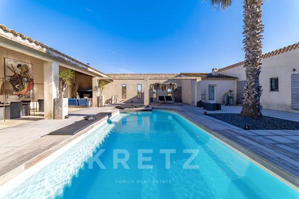 Mas Camarguais au coeur d'un parc naturel de 3ha