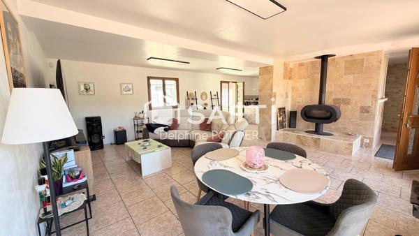 Maison 138m2, 3 chambres, sous-sol total, vue imprenable