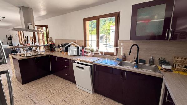 Maison 138m2, 3 chambres, sous-sol total, vue imprenable