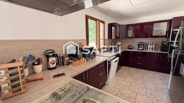 Maison 138m2, 3 chambres, sous-sol total, vue imprenable