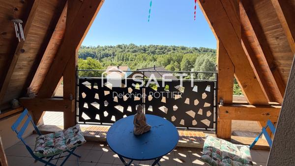 Maison 138m2, 3 chambres, sous-sol total, vue imprenable