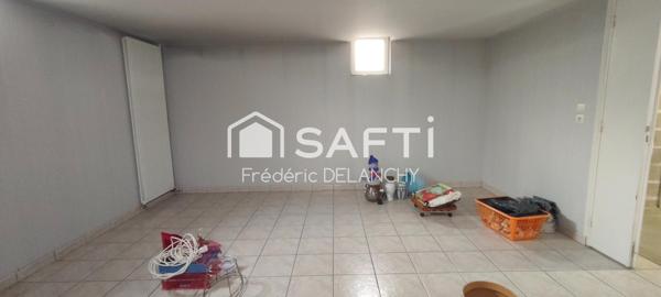 PAVILLON 6 PIECES SUR SOUS SOL COMPLET ET GRENIER