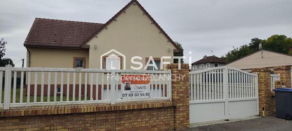 PAVILLON 6 PIECES SUR SOUS SOL COMPLET ET GRENIER