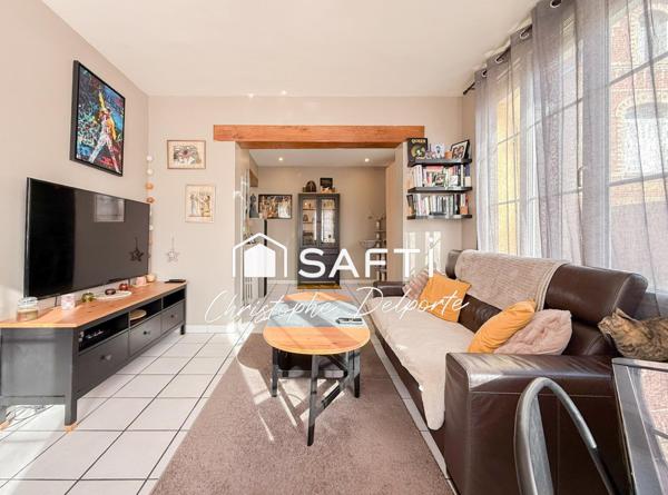 Sanvic - Maison 96m² - 4 chambres avec cour