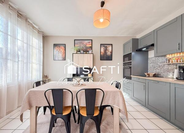 Sanvic - Maison 96m² - 4 chambres avec cour