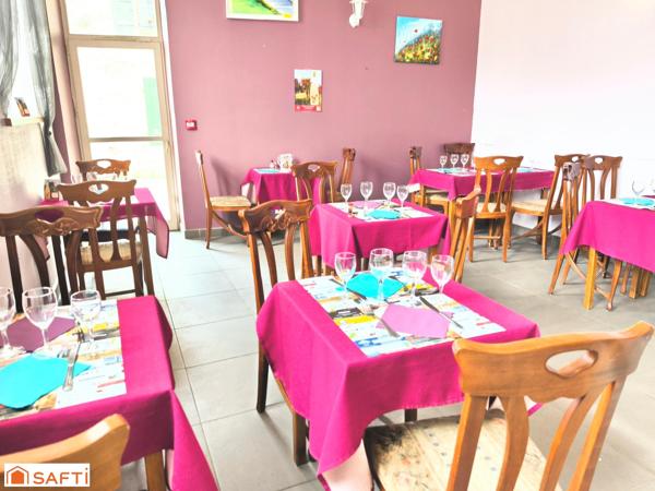 Fonds de commerce d'un restaurant réputé, bar, idéalement situé en face de monuments historiques classés