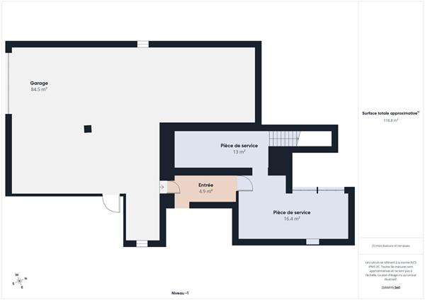 Propriété confidentielle aux portes de Lyon 8 quartier Moulin à vent