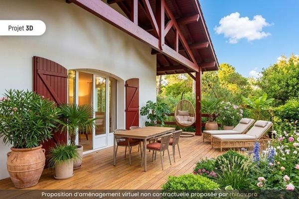 Maison à vendre |                                       Lège-Cap-Ferret |                                        4 pièces  |  88 m²
