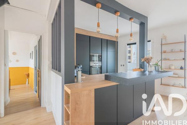 Appartement à vendre 4 pièces 90 m² Pantin