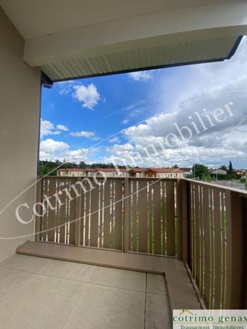Genas dernier étage 4 pièces 80m² +terrasse 23m²