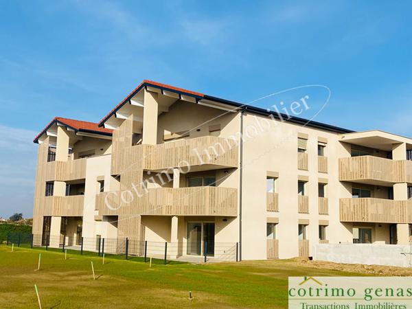 Genas dernier étage 4 pièces 80m² +terrasse 23m²