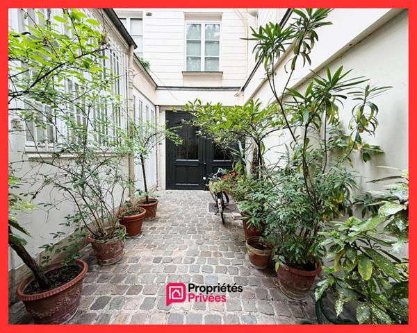 Appartement sur Cour - Paris - Quartier Saint-Germain-des-Prés - 3 pièce(s) 72.19 m2