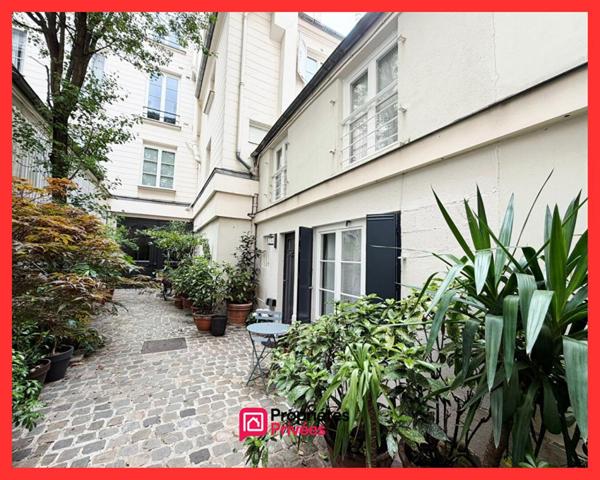 Appartement sur Cour - Paris - Quartier Saint-Germain-des-Prés - 3 pièce(s) 72.19 m2