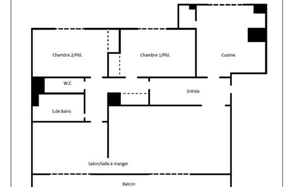 Appartement à vendre    3 pièces • 73,56 m2 Montpellier