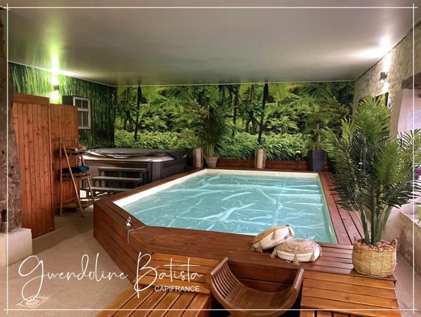 Maison en Pierre 300m² à vendre - Terrain 3495m² avec piscine - SAINT AVIT SAINT NAZAIRE (33)