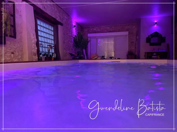 Maison en Pierre 300m² à vendre - Terrain 3495m² avec piscine - SAINT AVIT SAINT NAZAIRE (33)