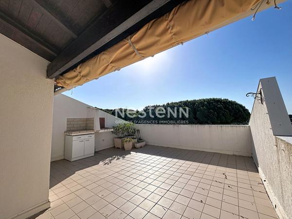 Port Camargue Appartement de type 3 avec terrasse exceptionnelle et une belle vue dégagée
