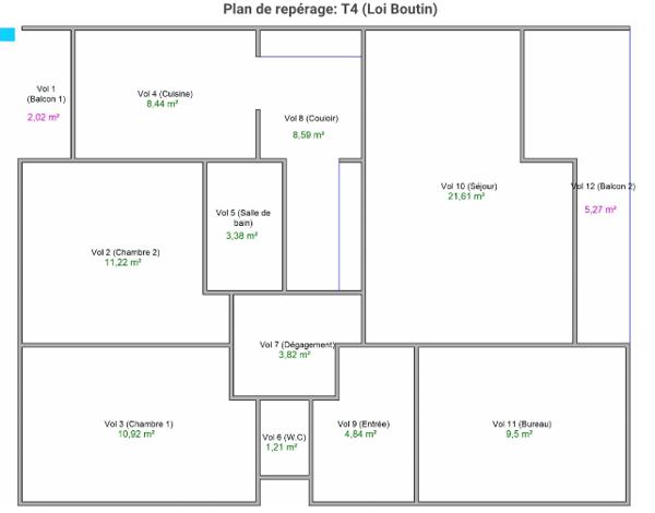 Appartement T4, prox mairie St Genis laval, place de parking et sa cave- au coeur d'une résidence arborée et s