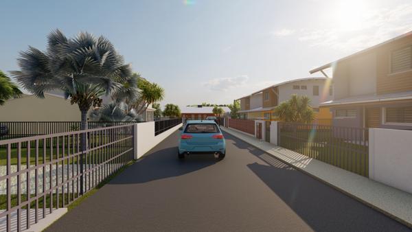 Maison individuelle duplex T4 dans une résidence neuve