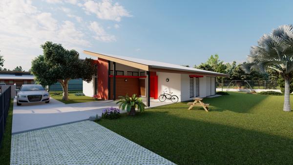 Maison individuelle duplex T4 dans une résidence neuve