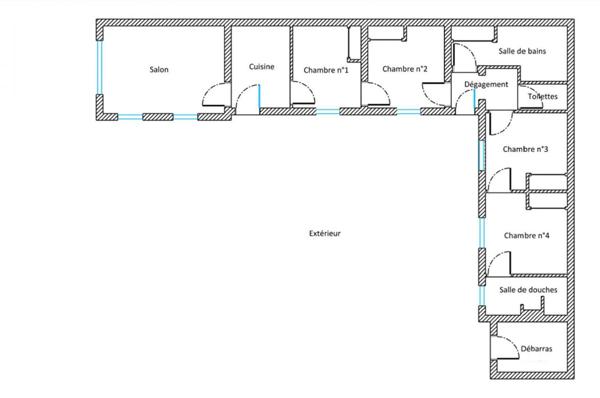 MAISON - LA BAULE -  MAISON À RÉNOVER QUARTIER BENOIT 4 CHAMBRES