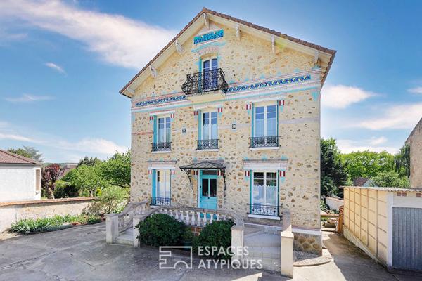 Élégante villa meulière 1907 avec jardin arboré