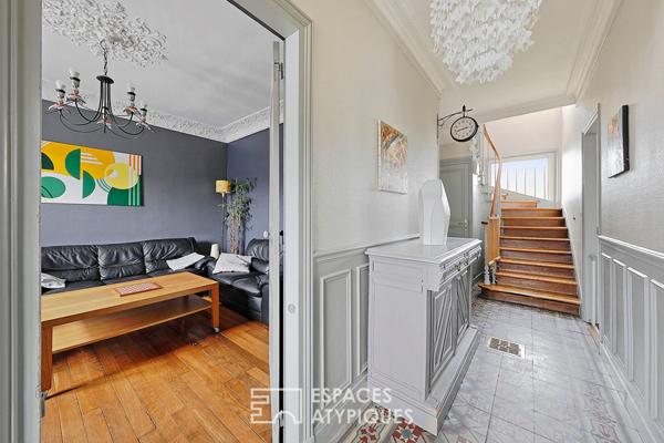 Élégante villa meulière 1907 avec jardin arboré