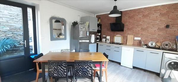 MAISON QUERQUEVILLE 3 CHAMBRES + GARAGE +JARDIN