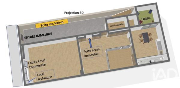 Murs commerciaux  à vendre 50 m² Nantes