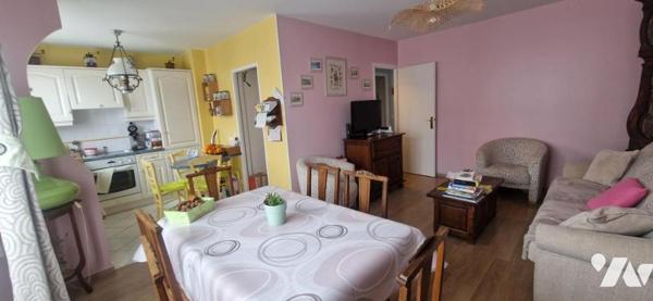 LOOS A 2 PAS DU CHR APPARTEMENT T3 SECURISE AVEC GARAGE ET CAVE DANS UNE BELLE COPROPRIETE